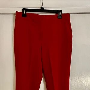 COPY - St John Red Long Pants size 10